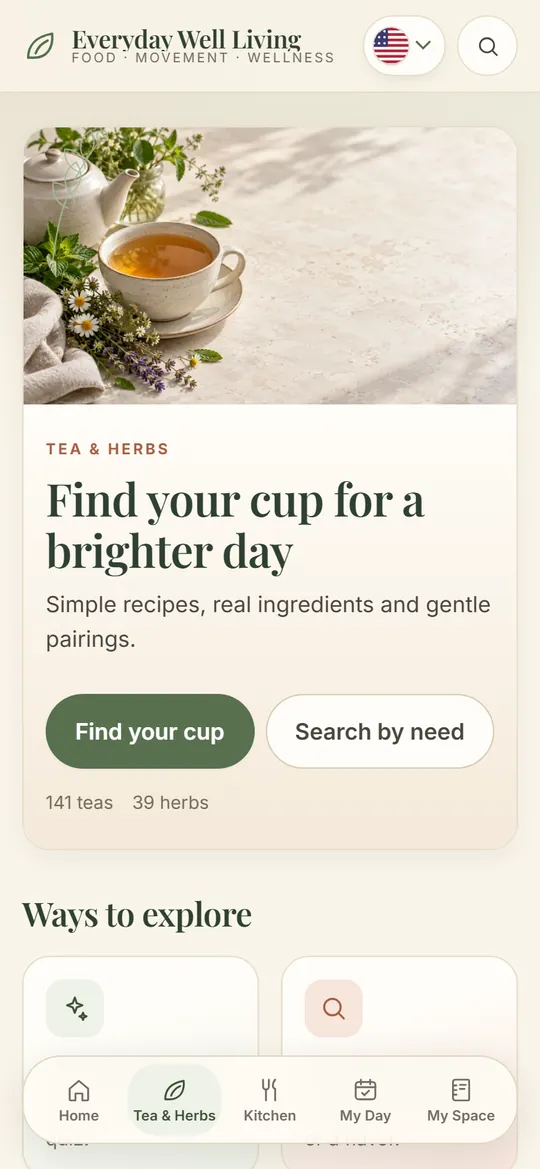 Tea & Herbs home